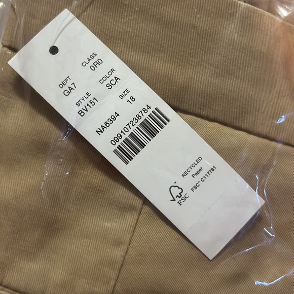 Full length Sydney wide leg chino pant with rhinestones - Picture 4 of 14